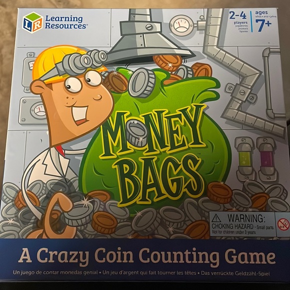 learning resources Games Learning Resources Money Bags Coin